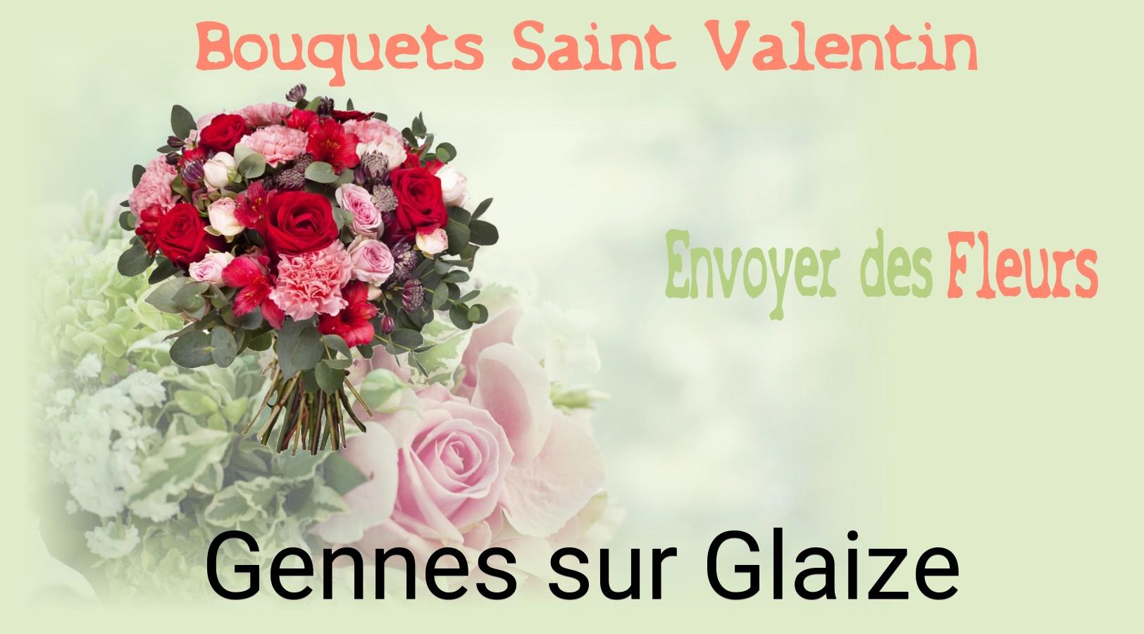 Roses de Saint-Valentin livrées à Gennes-sur-Glaize